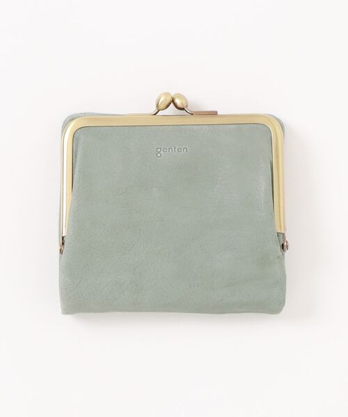 genten（ゲンテン）の「アンティーコ×LIBERTY 口金二つ折り財布（財布・レディース・グリーン/ピンク/オレンジ・FREE）」の2枚目の写真
