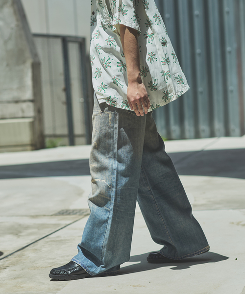 JOURNAL STANDARD（ジャーナルスタンダード）の「トランスファー デニム キャノン 5 ポケット パンツ（デニムパンツ・メンズ・ダークブルー/コバルトブルー・SMALL/MEDIUM/LARGE）」の17枚目の写真