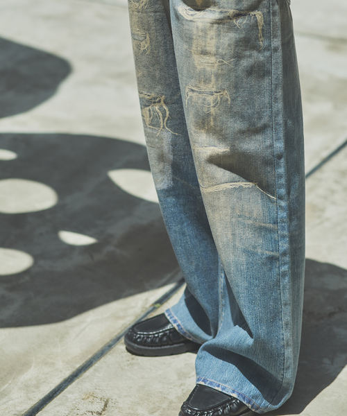 トランスファー デニム キャノン 5 ポケット パンツ（デニムパンツ