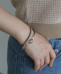 バングル 2連 ブレスレット ブレスレット」に該当する