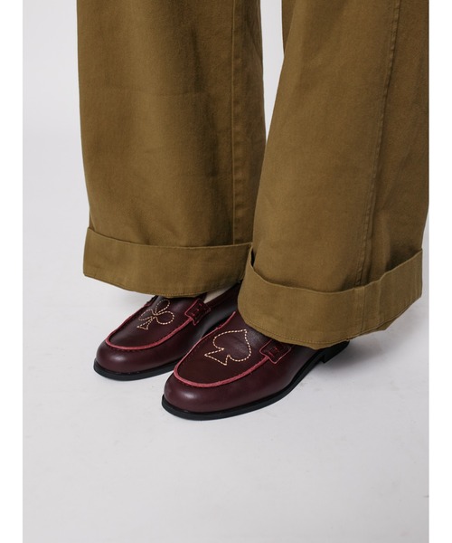 BOBO CHOSES(ボボショーズ)の「Embroidered loafers(ローファー・レディース・マルチ・38/39/40/37/41/36)」の1枚目の写真