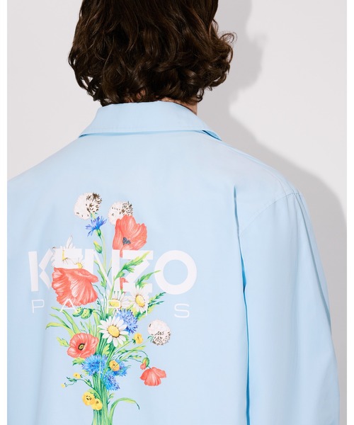 'KENZO Archive Bouquet' ライト コーチ ジャケット