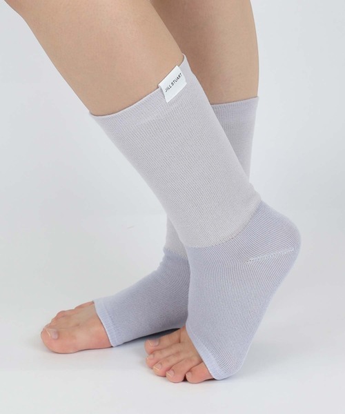 JILL STUART（ジルスチュアート）の「≪WEB限定≫JILLSTUART レディース 肌側シルク トゥーレス ソックス 93140005（ソックス/靴下・レディース・パープル/ピンク/ライトグレー・ONE SIZE）」の3枚目の写真