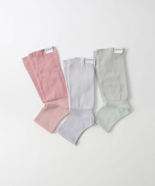 JILL STUART（ジルスチュアート）の「≪WEB限定≫JILLSTUART レディース 肌側シルク トゥーレス ソックス 93140005（ソックス/靴下・レディース・パープル/ピンク/ライトグレー・ONE SIZE）」の14枚目の写真