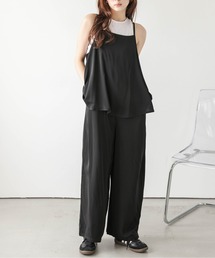 ともとも】湘南乃風 つなぎ オールインワン ブラック Mサイズ