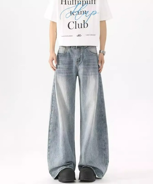 REBALANCE（リバランス）の「レトロワイドデニム（デニムパンツ・メンズ・A・MEDIUM/LARGE/X-LARGE）」の3枚目の写真