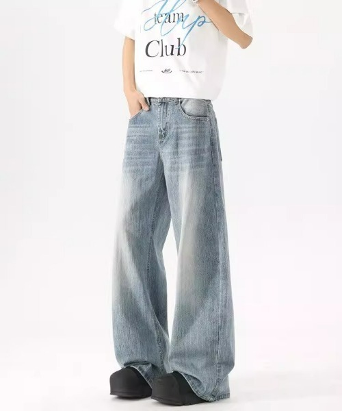 REBALANCE（リバランス）の「レトロワイドデニム（デニムパンツ・メンズ・A・MEDIUM/LARGE/X-LARGE）」の10枚目の写真