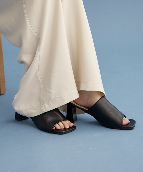 スクエアミュール（サンダル）｜mystic（ミスティック）のファッション