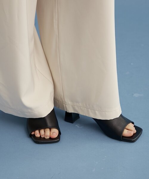 mystic（ミスティック）の「スクエアミュール（サンダル・レディース・ブラック・37/38/39）」の3枚目の写真