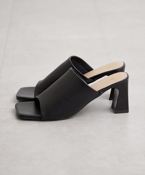 mystic（ミスティック）の「スクエアミュール（サンダル・レディース・ブラック・37/38/39）」の6枚目の写真