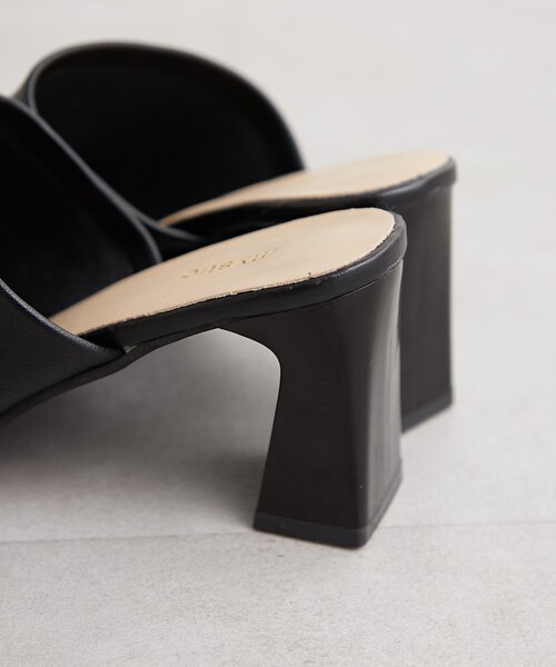 mystic（ミスティック）の「スクエアミュール（サンダル・レディース・ブラック・37/38/39）」の10枚目の写真