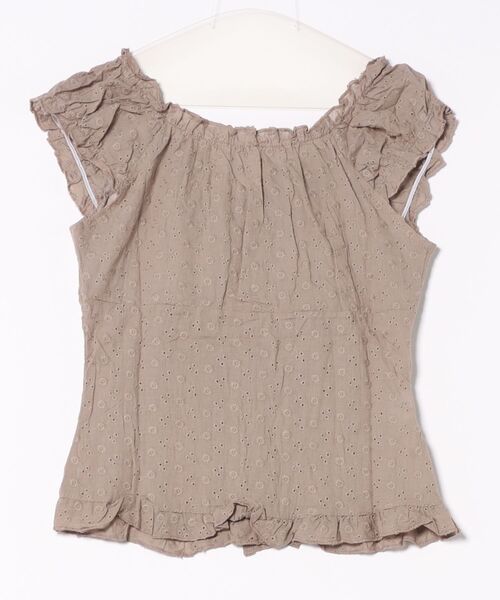 VIBGYOR(ヴィブジョー)の「【LAMPOON】レースブラウス(シャツ/ブラウス・レディース・ホワイト/グレー・MEDIUM/LARGE/SMALL)」の6枚目の写真