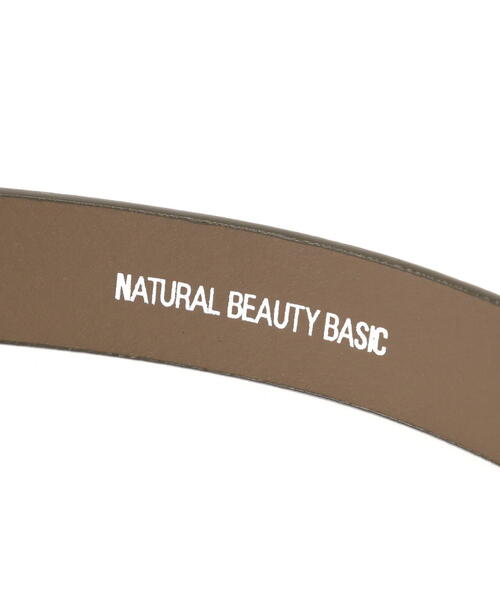 NATURAL BEAUTY BASIC（ナチュラルビューティーベーシック）の「◇ハウディベルト（ベルト・レディース・ダークブラウン/ベージュ・FREE）」の6枚目の写真