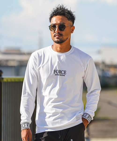 adamsJUGGLER(アダムスジャグラー)の「RTEG J/フォースロンティー(Tシャツ/カットソー・メンズ・ブラック/ホワイト・XL/S/M/L/XXL)」の11枚目の写真
