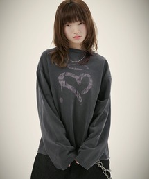 MSG（エムエスジー）の「ヘビーウエイトグラフィックヴィンテージライクロングTシャツ（Tシャツ/カットソー）」