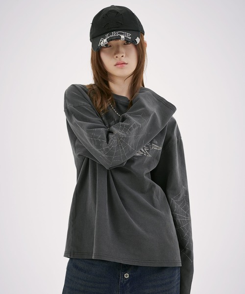 MSG（エムエスジー）の「ヘビーウエイトマルチプリントグラフィックピグメントロングTシャツ（Tシャツ/カットソー・メンズ・その他5/その他3/その他2/その他1/その他4/その他6・XL/L/M/S）」の18枚目の写真