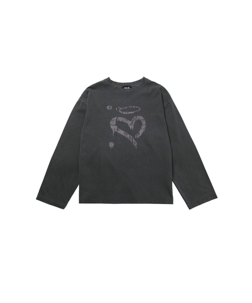 MSG（エムエスジー）の「ヘビーウエイトマルチプリントグラフィックピグメントロングTシャツ（Tシャツ/カットソー・メンズ・その他5/その他3/その他2/その他1/その他4/その他6・XL/L/M/S）」の10枚目の写真