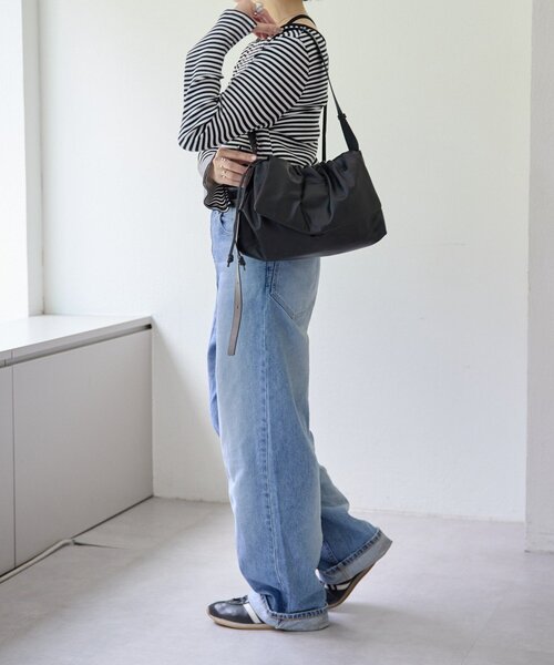 セール】レザーフラップショルダーバッグ（ショルダーバッグ）｜ear