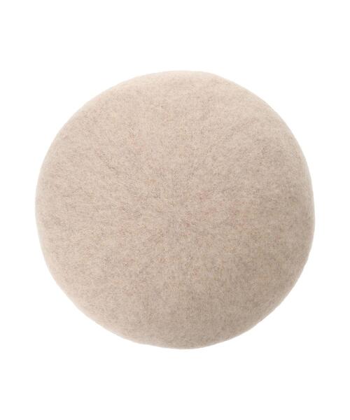 Samansa Mos2（サマンサ モスモス）の「【消臭効果】バスクベレー帽（ハット・レディース・ベージュ/ブラック/チャコールグレー・F）」の20枚目の写真