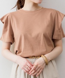 ボリュームタック袖Tシャツ