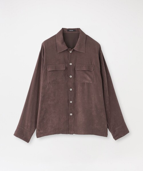 LOVELESS(ラブレス)の「フィブリルCPOシャツ(シャツ/ブラウス・メンズ・ブラック/ライトグレー/ブラウン系その他3・L/M)」の3枚目の写真