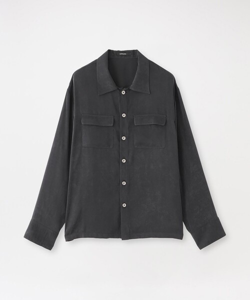 LOVELESS(ラブレス)の「フィブリルCPOシャツ(シャツ/ブラウス・メンズ・ブラック/ライトグレー/ブラウン系その他3・L/M)」の1枚目の写真
