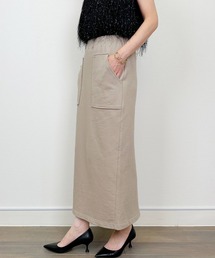 Aima+saie | 【セットアップ可能】ラメ入りIラインスカート(スカート)