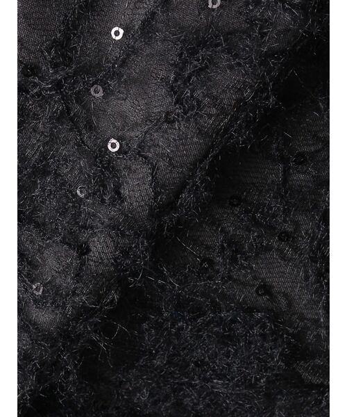 CALNAMUR(カルナムール)の「スリーブギャザードッキングワンピース(ワンピース・レディース・アイボリー/ブラック・SMALL/MEDIUM)」の9枚目の写真