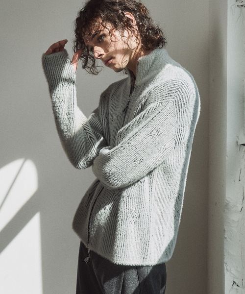 Feather drivers knit/フェザードライバーズニット