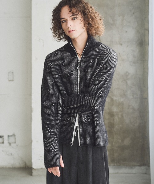 Feather drivers knit/フェザードライバーズニット（ニット/セーター