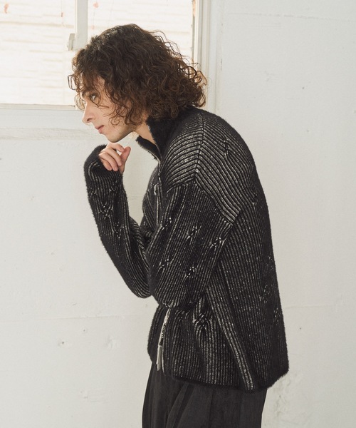 CASPER JOHN（キャスパージョン）の「Feather drivers knit/フェザー