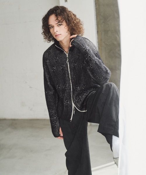 Feather drivers knit/フェザードライバーズニット（ニット/セーター