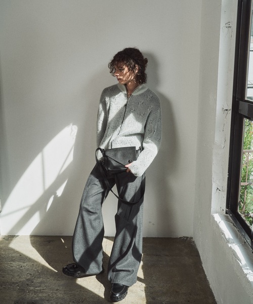 CASPER JOHN（キャスパージョン）の「Feather drivers knit/フェザー