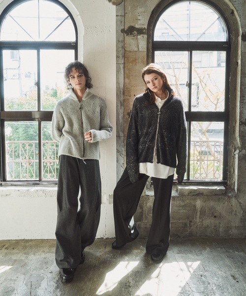 CASPER JOHN（キャスパージョン）の「Feather drivers knit/フェザー