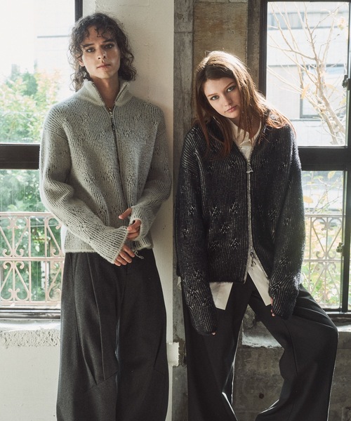 CASPER JOHN（キャスパージョン）の「Feather drivers knit/フェザー