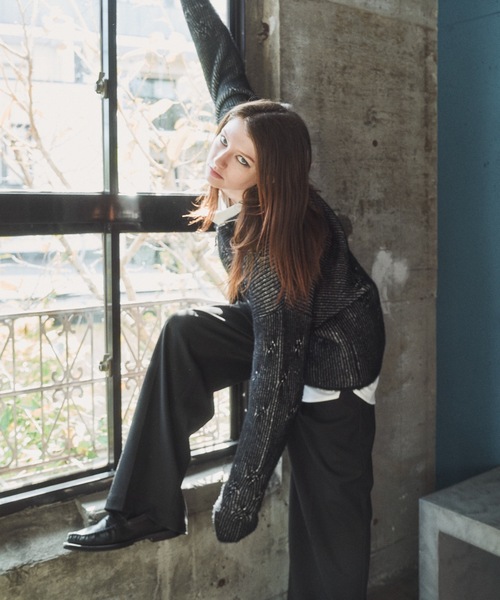 CASPER JOHN（キャスパージョン）の「Feather drivers knit/フェザー