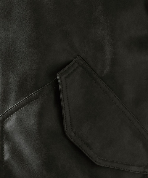 HARE LUXE レザーブルゾン S ブラウンスウェード セール】【SET UP対応】LUXEレザーブルゾン(HARE)（ブルゾン）｜HARE