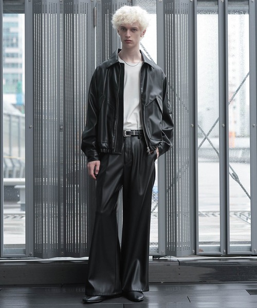 SET UP対応】LUXEレザーブルゾン(HARE)（ブルゾン）｜HARE（ハレ）の