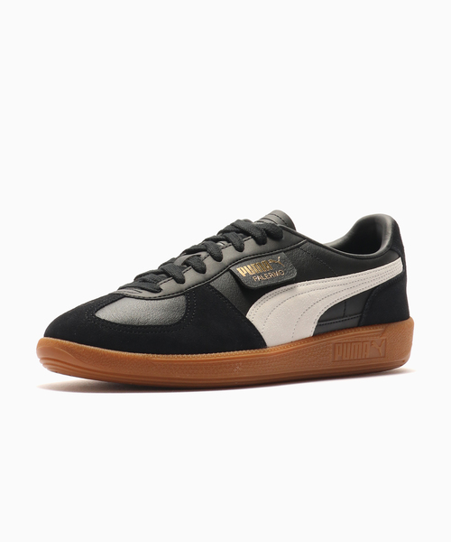 PUMA(プーマ)の「【PUMA /プーマ】PALERMO LTH / 396464(スニーカー・メンズ・ブラック・26cm/27cm/28cm)」の2枚目の写真