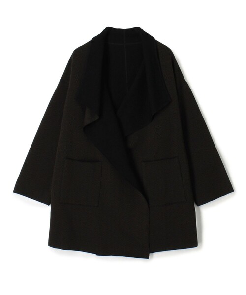 2021 / DES PRES デプレ / コットンナイロンツイード ノーカラー