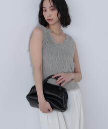 FREE'S MART | ◆〈MFM〉ロングシャギーノースリニット(ニット/セーター)