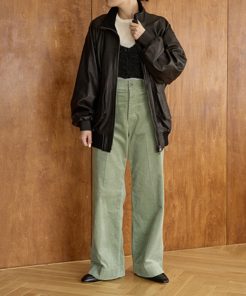 IENA LA BOUCLE(イエナラブークル)の「IENA LA BOUCLE オーガニックコットンコーデュロイパンツ(その他パンツ・レディース・ホワイト/グリーン・34/36/38/40)」の15枚目の写真