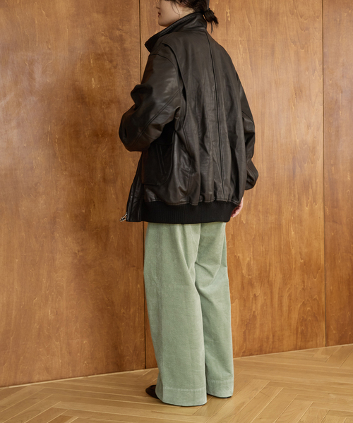 IENA LA BOUCLE(イエナラブークル)の「IENA LA BOUCLE オーガニックコットンコーデュロイパンツ(その他パンツ・レディース・ホワイト/グリーン・34/36/38/40)」の17枚目の写真