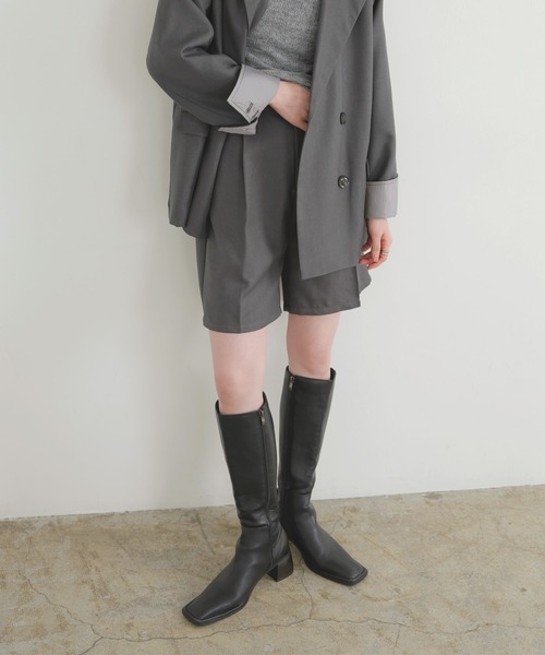 LIAN（リアン）の「ショートハーフパンツ（その他パンツ・レディース・チャコールグレー/ブラック/ベージュ/ブラウン・FREE）」の17枚目の写真