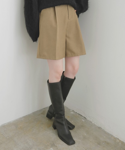 LIAN（リアン）の「ショートハーフパンツ（その他パンツ・レディース・チャコールグレー/ブラック/ベージュ/ブラウン・FREE）」の19枚目の写真