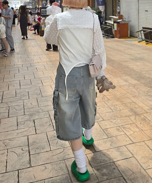 Alley Tokyo(アリートーキョー)の「レーストップスとピロンキャミのセット(その他トップス・レディース・オフホワイト・FREE)」の7枚目の写真