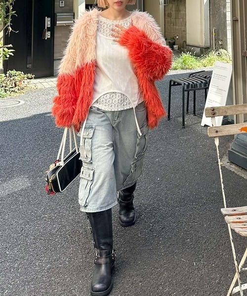Alley Tokyo(アリートーキョー)の「レーストップスとピロンキャミのセット(その他トップス・レディース・オフホワイト・FREE)」の13枚目の写真