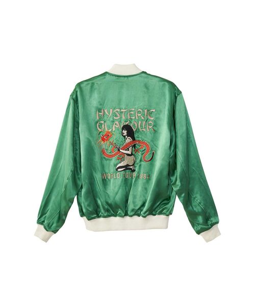 Hysteric Glamour スカジャン STRAWBERRY MONSTER刺繍 スカジャン（スカジャン）｜HYSTERIC GLAMOUR