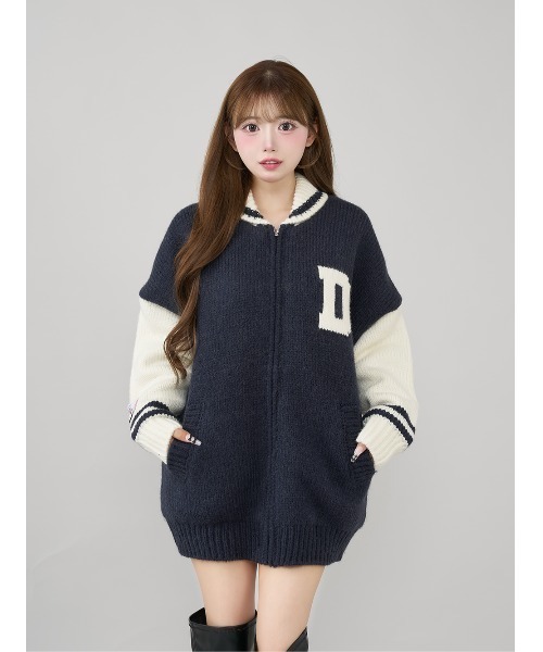 Darich THE Social CLUBニットブルゾン THE Social CLUBニットブルゾン（ブルゾン）｜Darich（ダーリッチ）の