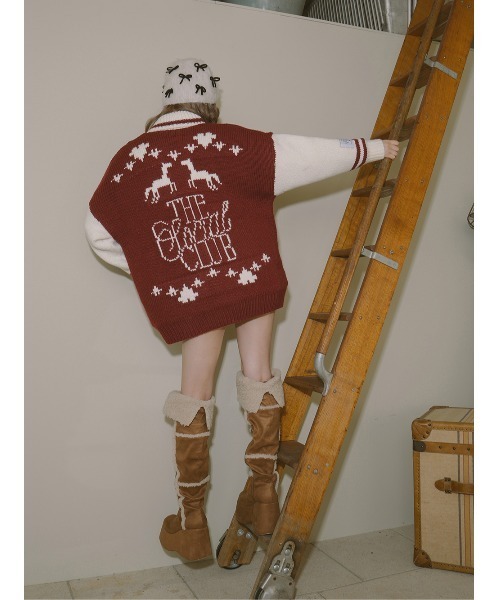 THE Social CLUBニットブルゾン（ブルゾン）｜Darich（ダーリッチ）の